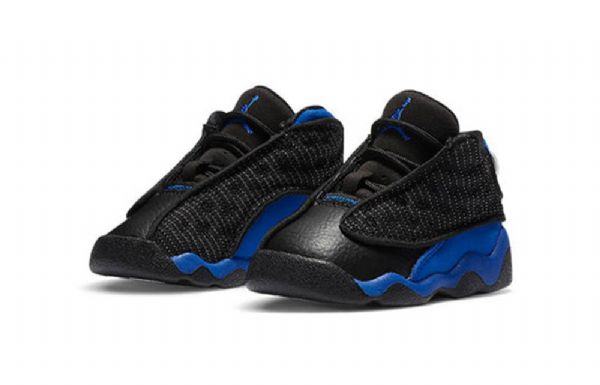 Nike Air Jordan 13 Retro Td Kengät Lapsille Musta Royal Sininen