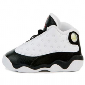 Nike Air Jordan 13 Retro Td Kengät Lapsille Musta Valkoinen