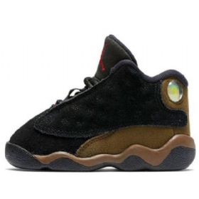 Nike Air Jordan 13 Retro Td Kengät Lapsille Oliivinvihreä