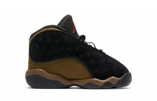 Nike Air Jordan 13 Retro Td Kengät Lapsille Oliivinvihreä