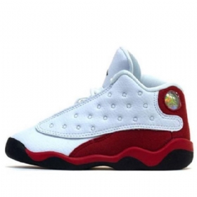 Nike Air Jordan 13 Retro Td Kengät Lapsille Punainen Valkoinen