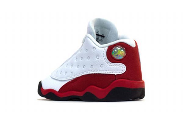Nike Air Jordan 13 Retro Td Kengät Lapsille Punainen Valkoinen