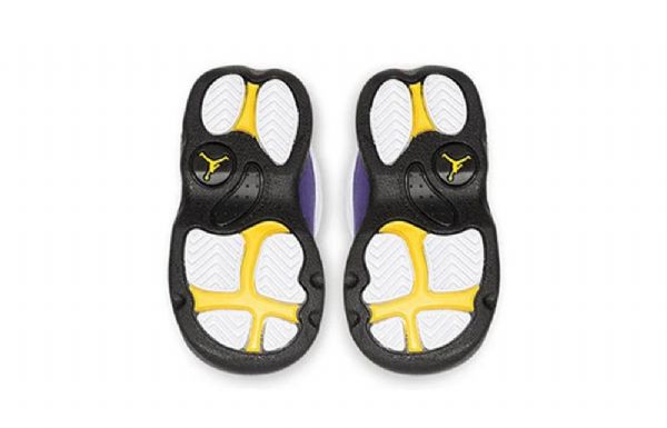 Nike Air Jordan 13 Retro Td Kengät Lapsille Valkoinen Violetti