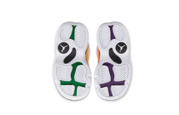 Nike Air Jordan 13 Retro Td Koripallokengät Lapsille Valkoinen