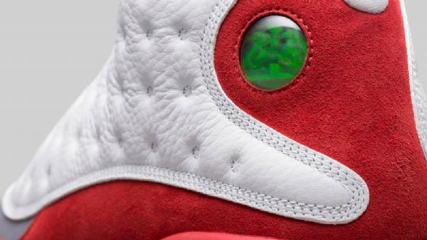 Nike Air Jordan 13 Retro Toe Kengät Miehille Harmaa Punainen