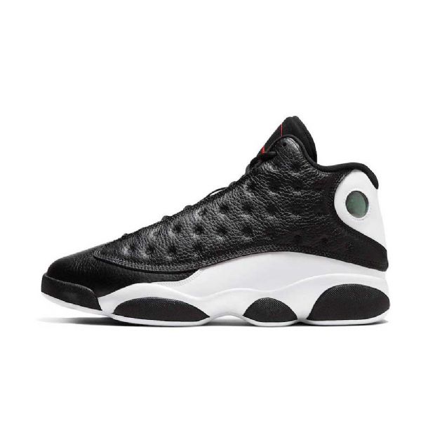 Nike Air Jordan 13 Reverse He Got Pelikengät Miesten Musta Valkoinen