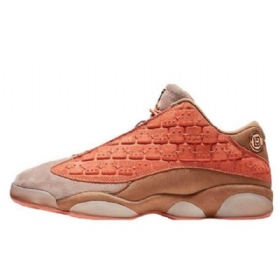 Nike Clot Jordan 13 Matalat Sepia Stone Kengät Miehille Coral