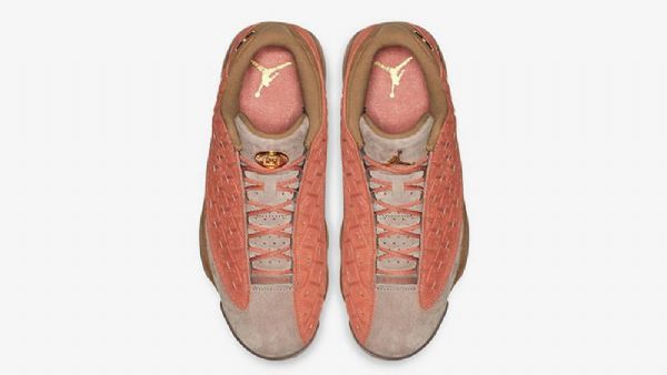 Nike Clot Jordan 13 Matalat Sepia Stone Kengät Miehille Coral