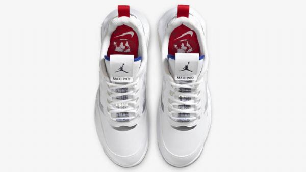 Nike Air Jordan Max 200 Kengät Miehille Valkoinen Punainen