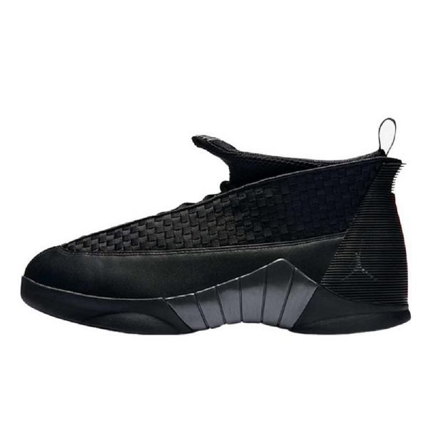 Nike Air Jordan 15 Stealth-kengät Miehille Musta