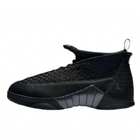 Nike Air Jordan 15 Stealth-kengät Miehille Musta