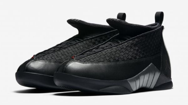 Nike Air Jordan 15 Stealth-kengät Miehille Musta