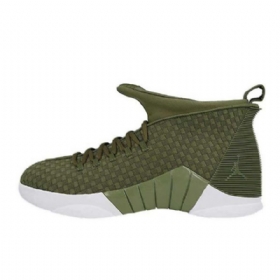 Nike Psny Air Jordan 15 Kengät Miehille Oliivinvihreä