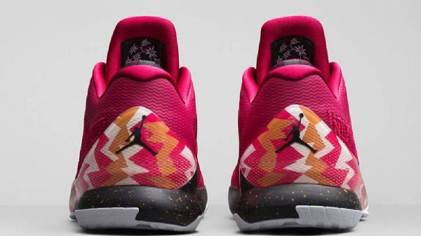 Nike Air Jordan Cp3 7 Miesten Joulukengät Burgundy
