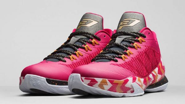 Nike Air Jordan Cp3 7 Miesten Joulukengät Burgundy