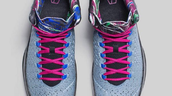 Nike Air Jordan Melo M11 Concrete Island Kengät Miehille Sininen Musta