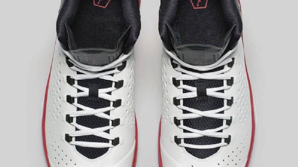Nike Air Jordan Melo M11 Perhekengät Miehille Valkoinen Musta Punainen