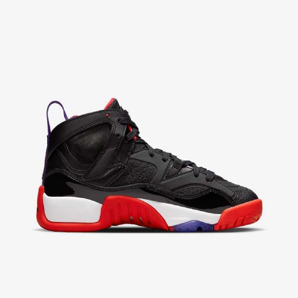 Nike Jumpman Two Trey Kengät Lapsille Musta Tummanvalkoinen Punainen