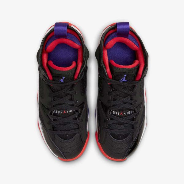 Nike Jumpman Two Trey Kengät Lapsille Musta Tummanvalkoinen Punainen