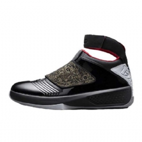 Nike Air Jordan 20 Stealth-kengät Miehille Musta Punainen