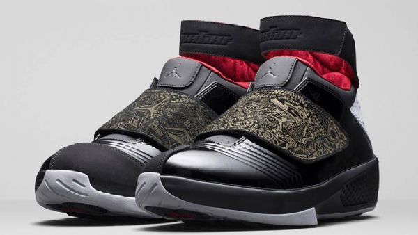 Nike Air Jordan 20 Stealth-kengät Miehille Musta Punainen