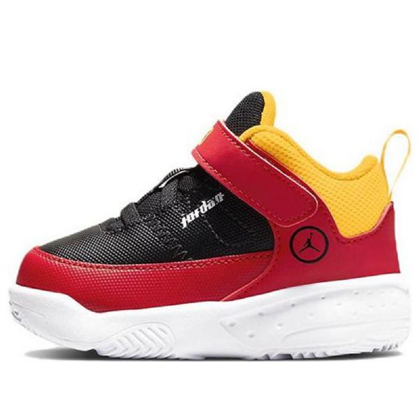 Nike Air Jordan Max Aura 3 Se Td Tennarit Lapsille Musta Punainen Kulta