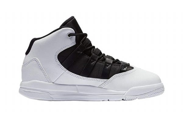 Nike Air Jordan Max Aura Bp Retro Koripallokengät Lapsille Valkoinen Musta