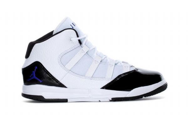 Nike Air Jordan Max Aura Bp Retro Koripallokengät Lapsille Valkoinen Musta