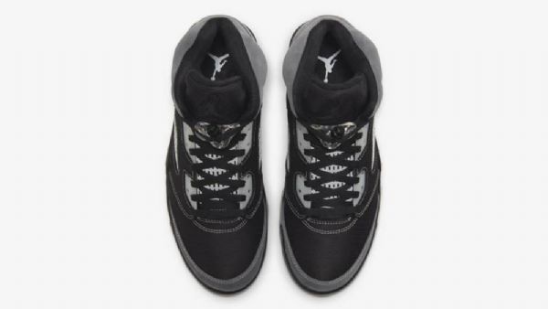 Nike Air Jordan 5 Antrasiittikengät Naisille Harmaa