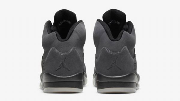 Nike Air Jordan 5 Antrasiittikengät Naisille Harmaa