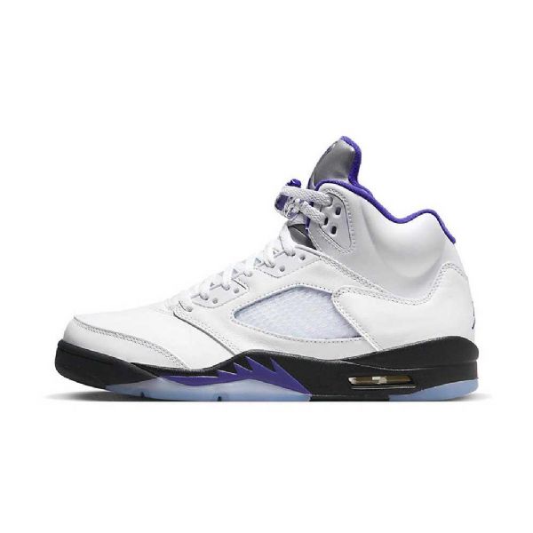 Nike Air Jordan 5 Concord Kengät Miehille Hopea