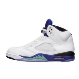 Nike Air Jordan 5 Fresh Prince Grape Kengät Miehille Valkoiset
