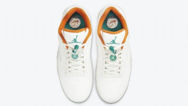 Nike Air Jordan 5 Golf Og Hyvät Kengät Naisille Valkoinen