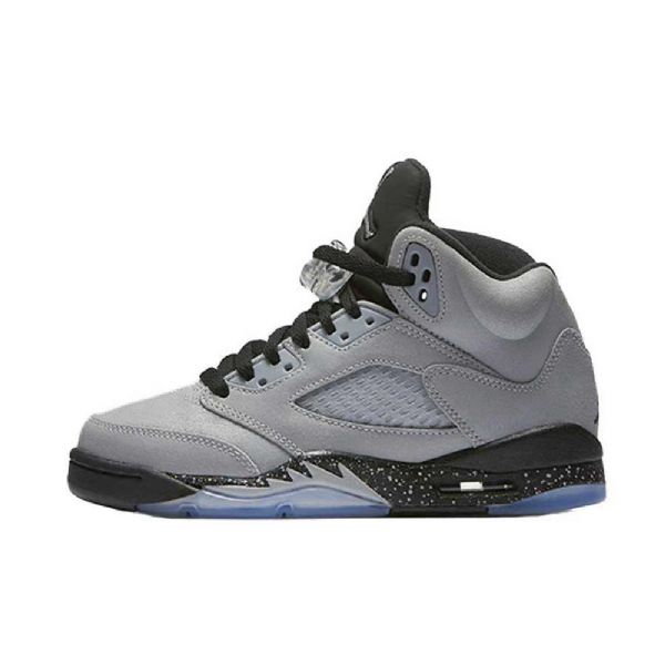 Nike Air Jordan 5 Gs Miesten Kengät Harmaa