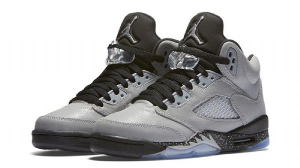 Nike Air Jordan 5 Gs Miesten Kengät Harmaa