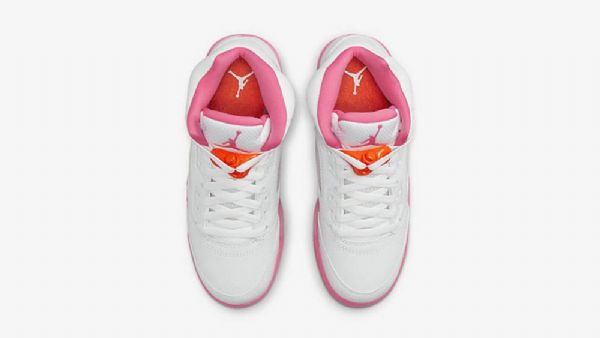 Nike Air Jordan 5 Gssicle Kengät Naisille Valkoinen Vaaleanpunainen