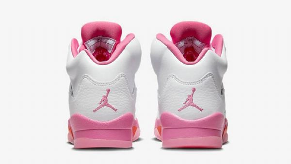 Nike Air Jordan 5 Gssicle Kengät Naisille Valkoinen Vaaleanpunainen