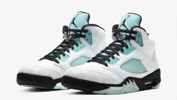 Nike Air Jordan 5 Island Kengät Naisille Vihreät