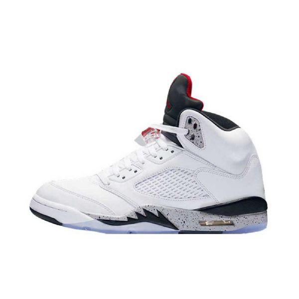 Nike Air Jordan 5 Kengät Miehille Valkoinen