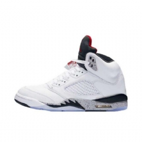 Nike Air Jordan 5 Kengät Miehille Valkoinen