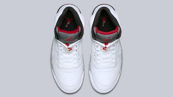 Nike Air Jordan 5 Kengät Miehille Valkoinen