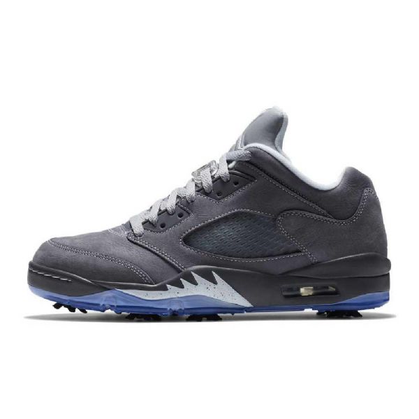 Nike Air Jordan 5 Matalat Golfkengät Naisille Harmaa