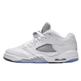 Nike Air Jordan 5 Matalat Topit Gs Miesten Kengät Valkoinen Musta