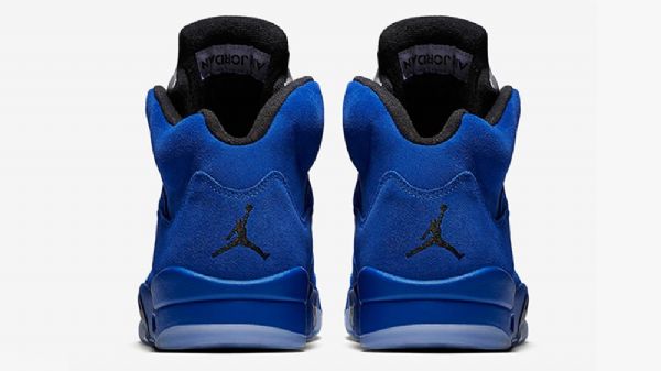 Nike Air Jordan 5 Mokkanahkaiset Miesten Kengät Siniset