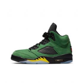 Nike Air Jordan 5 Oregon Ducks Elevate Kengät Miehille Vihreä