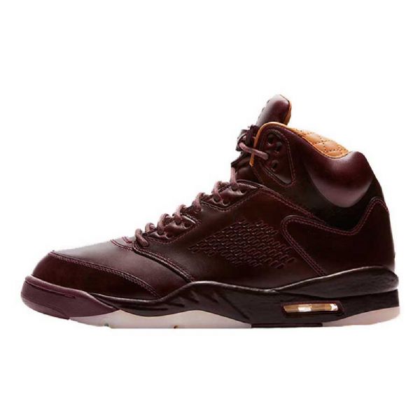 Nike Air Jordan 5 Premium-kengät Miehille Burgundy