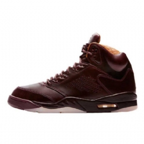 Nike Air Jordan 5 Premium-kengät Miehille Burgundy