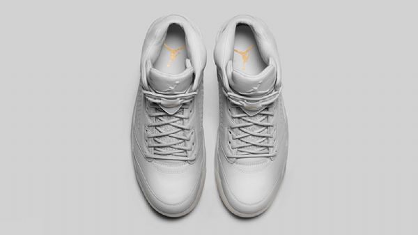 Nike Air Jordan 5 Premium Pure Platinum Kengät Miehille Valkoiset