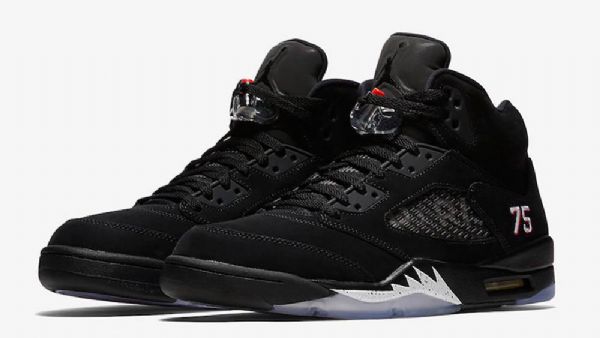 Nike Air Jordan 5 Psg Kengät Miehille Musta