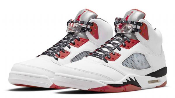 Nike Air Jordan 5 Quai 54 Kengät Miehille Valkoinen